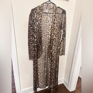 Leopard kimono